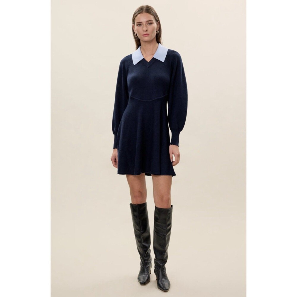 REBECCA TAYLOR SWEATER DRESS SIZE M MSRP $495